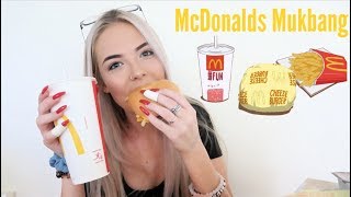 McDonalds Mukbang  Answering your questions [upl. by Aloisia]