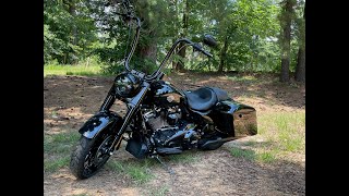 2021 Road King Special with 18quot Carlini Ape Hangers [upl. by Cline404]