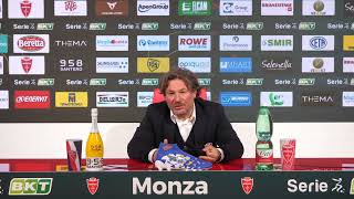 CONFERENZA Le parole di Mister Stroppa dopo MonzaAscoli [upl. by Chinua]