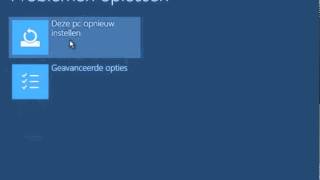 opstarten vanaf de recovery Windows 10 [upl. by Lehteb]