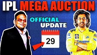 IPL 2025 Mega Auction Retention rules to be announced   Uncapped player rule finalized🔥 [upl. by Celeski]