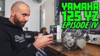 REMONTAGE PISTON CYLINDRE amp VALVES ECHAPPEMENT YAMAHA 125 YZ 😈💚  Mission MX épisode IV [upl. by Ainnat]