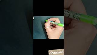 Explore unique Lettering art ideas with metallic Brush Pens lettering art calligraphy shorts [upl. by Cordey]