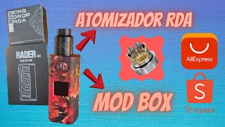 IMPORTEI MEU TERCEIRO VAPE  UNBOXING SHOPEE ALIEXPRESS [upl. by Lemart]