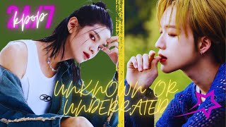 UNKNOWN OR UNDERRATED KPOP COOL SONGS PART 6🔥🔥🔥 [upl. by Bonny429]