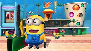 Despicable Me 2 Minion Rush The Mall Part 19 Minions Market [upl. by Aihseyk]