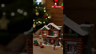 ❄️ Bygg julestemning med LEGO Icons Alpehytte 🏔️ lego [upl. by Leasia284]