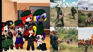 countryhumans react to the Vietnam 🇻🇳 War EDITS [upl. by Alfi902]