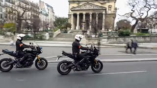 Motards de Paris  Course poursuite Escorte dUrgence Criminalité [upl. by Ax]