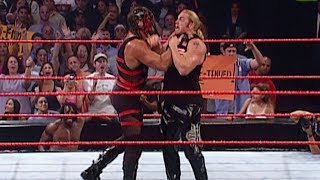 Kane returns to terrorize The UnAmericans Raw August 26 2002 [upl. by Naillig]