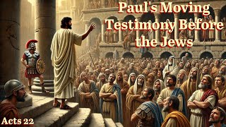 Pauls Testimony Before the Jews Narration of Acts22 [upl. by Auhsuoj]