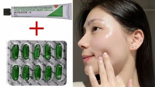 How to use Betnovate N Cream and Evion 400 Vitamin E capsule for Naturally fair and healthy skin [upl. by Schaper]