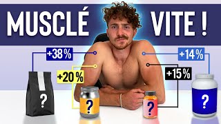 LES 5 MEILLEURS COMPLÉMENTS POUR PRENDRE DU MUSCLE 💪 PLUS RAPIDEMENT [upl. by Stoneman]