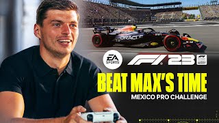 F1® 23  Beat Max Verstappen at the Mexican Grand Prix  Pro Challenge [upl. by Yann247]