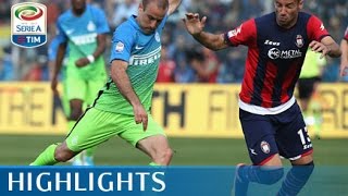 Crotone  Inter  21  Highlights  Giornata 31  Serie A TIM 201617 [upl. by Kaitlynn]