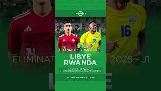 CAN MAROC 2025  Comores  Gambie Libye  Rwanda [upl. by Sucitivel]