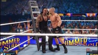 WWE BROCK LESNAR VS UNDER TAKER [upl. by Loss]