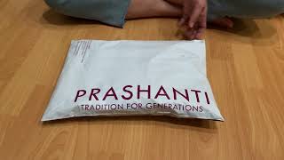 Prashanti sarees review  online shopping [upl. by Aridnere]