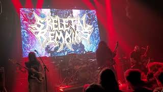 Skeletal Remains Metalfest TroisRivières 11 Novembre 2023 [upl. by Adnomal]