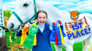 Addys First Horse Show [upl. by Omarr603]