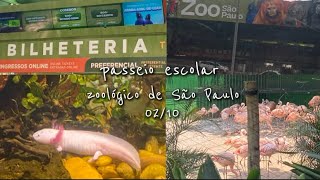 Passeio Escolar No Zoológico De São Paulo [upl. by Cherri]