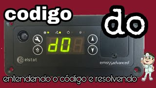 Código DO o que significa e como resolver controlador elstat ems 55 versão 116 coca cola [upl. by Oderf]