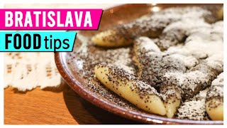 Bratislava Food Guide amp Travel Tips  What to eat in Bratislava Slovakia đź‡¸đź‡° Slovak Food Vlog [upl. by Bravin129]