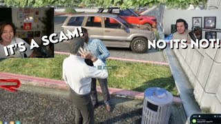 Multipovs April calls Ramee after finding out he won a jackpot  GTA rp 40  Nopixel [upl. by Zwart133]