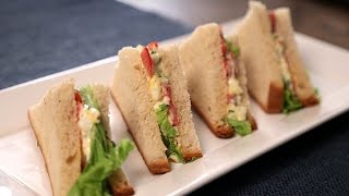 Egg cucumber sandwich  Egg mayo cucumber sandwich  Egg sandwich recipe  Egg Mayo Sandwich [upl. by Llerrod]