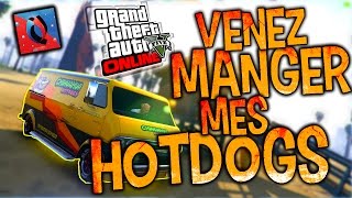 NOUVEAU VEHICULE VENEZ MANGER MES HOTDOGS  GTA V ONLINE [upl. by Leitnahs]