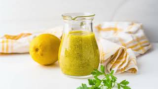 Simple Lemon Vinaigrette [upl. by Rebe372]