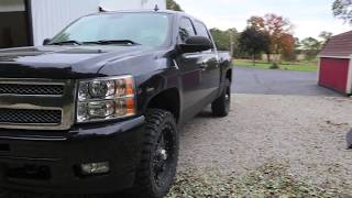 Bilstein 5100 Series on Chevy Silverado with 33x125 [upl. by Ranson]