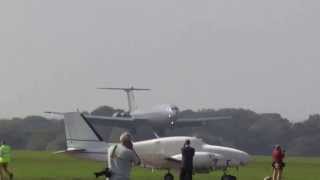 VC10 Final Landing at Dunsfold ZA150 240913 [upl. by Mossberg]