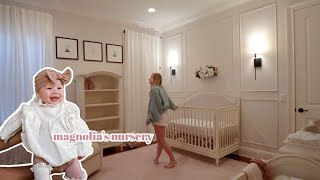 baby girls updated nursery tour [upl. by Now]