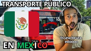 CUBANO🇨🇺 REACCIONA al TRANSPORTE PÚBLICO DE MEXICO 🇲🇽 EnloszapatosdeMonica [upl. by Lamar]