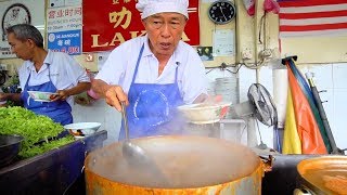 Worlds BEST LAKSA is in Malaysia  MALAYSIAN STREET FOOD in Penang  BEST Street Food in Malaysia [upl. by Wylie]