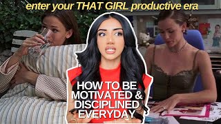 how to EXIT YOUR LAZY GIRL ERA  productivity hacks discipline secrets amp mindset LEVEL UP [upl. by Dannie]