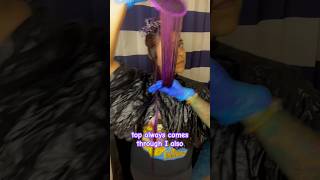 💟Journey Redying my hair 💜💜💜😍 hairpurplehairvioletdreamarcticfoxhaircolorsallysbeauty [upl. by Lahsiv]