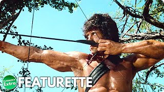 Rambo First Blood Part II 1985  Arrow Explosive Scene [upl. by Ahseiuqal]