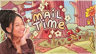 cozy cottagecore mail delivery game💌🍄  Mail Time [upl. by Rosalee]