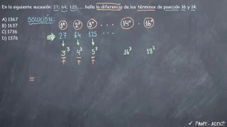 PUCP 38  Problemas de Sucesiones Numericas [upl. by Odel]