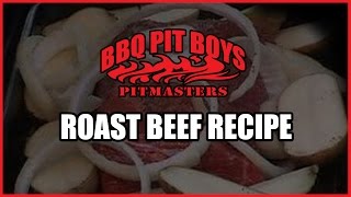 How to grill Roast Beef  Recipe [upl. by Buroker]