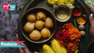 Easy Rosbora Sweet Recipe  Traditional Rasbora Bengali Recipe  Bengali Pitha Recipe Rosh Bora [upl. by Bride899]