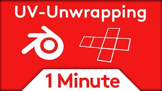 UVUnwrapping in Blender  1 Minute GameDev [upl. by Ahsinrad]