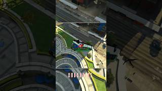 SPIDERMAN amp Superheroes Team Jumping Off Highest Buildings 🫨😨 gta gta5 ytshorts shortvideo [upl. by Hayouqes463]