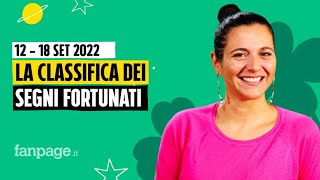 Oroscopo 2022 le previsioni e i segni fortunati della settimana dal 12 al 18 settembre [upl. by Airbmat882]