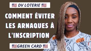 Comment éviter les arnaques à linscription GREEN CARD 🇺🇸 [upl. by Darraj]