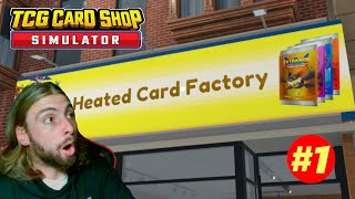 STARTING MY FIRST CARD SHOP TCG Card Shop Simulator 1 [upl. by Nogras797]