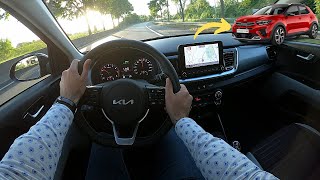 Kia Stonic 2022 TEST DRIVE 10 TGDI 120HP  MHEV [upl. by Sybila554]