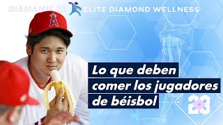 Cambios en la nutrición de los peloteros en las Grandes Ligas es la clave  DIAMANTE 23 BÉISBOL [upl. by Enneles266]